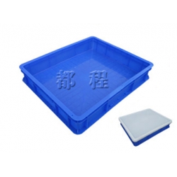 X286塑料周轉(zhuǎn)箱（箱蓋可選，可帶眼）